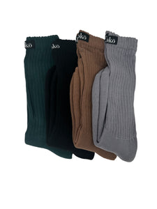 4 Pack Dioko Slouch Sock