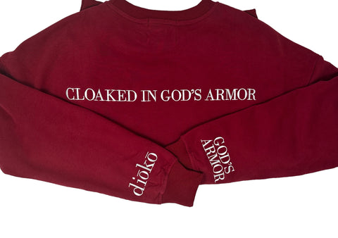 “Cloaked In Gods Armor” Unisex Round Neck