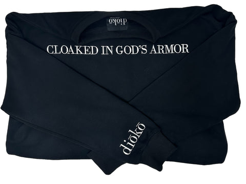 “Cloaked In Gods Armor” Unisex Round Neck For Pre-Order