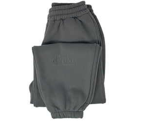 Oversized Smoked Slate Fleece Jogger